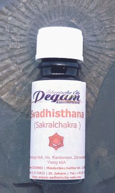 Chakraöl: Sakralchakra, Svadhisthana, 10 ml