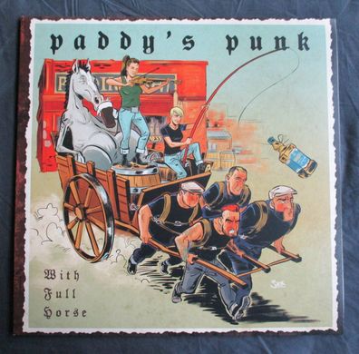 Paddy´s Punk - with full horse Vinyl LP farbig