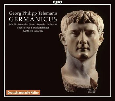 Georg Philipp Telemann (1681-1767): Germanicus TVWV deest - CPO 0761203760220 - (CD