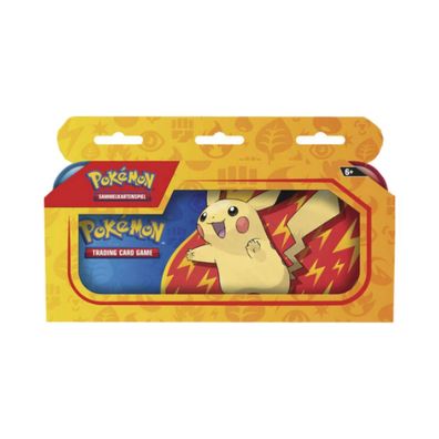 Pokemon * Pikachu Artwork* Stifte-Dose zur Einschulung 2023 - 2 Booster