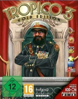 Tropico 3 - Gold Edition (PC, 2010, Nur der Steam Key Download Code) Keine DVD