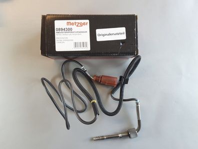 Sensor Abgastemperatur Original Ersatzteil Metzger 0894300 SUPERB SKODA VW 1
