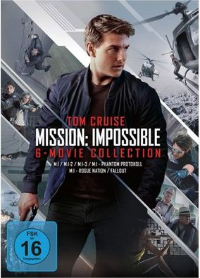 Mission: Impossible 1-6 (DVD) Movie Set 6Disc - Universal Picture - (DVD Video / A