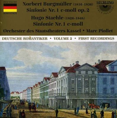 Norbert Burgmüller (1810-1836): Symphonie Nr.1 c-moll op.2 - Sterling - (CD / Titel
