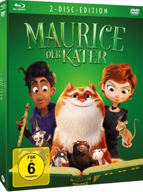 Maurice der Kater (BR + DVD) LE -Mediabook- Min: 94/ DD5.1/ WS 2Disc