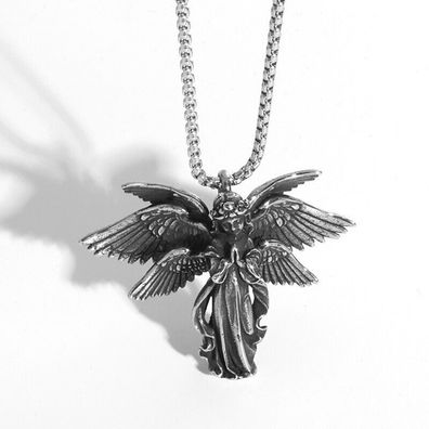 Schöne Seraph Engel Halskette für Männer und Frauen (EK114)