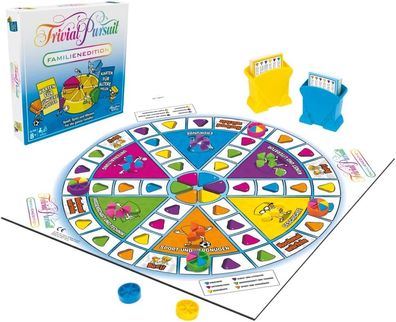 Hasbro Gaming Trivial Pursuit Familien Edition, Quizspiel mit Fragen für Klein ...