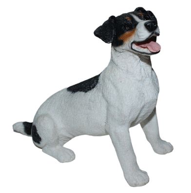 Dekofigur Jack Russel Terrier H 12 cm Deko Hundefigur Hund Figur Kollektion Castagna