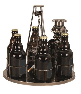 Flaschenhalter Schwenkgrill Metall für Bierflaschen