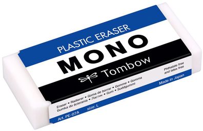 TOMBOW Kunststoff-Radierer "MONO M" weiß