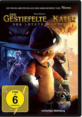 Gestiefelte Kater: Der letzte Wunsch (DVD) Min: 93/ DD5.1/ WS - Universal Picture -