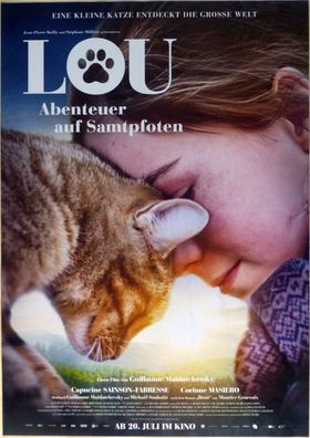 Lou - Abenteuer auf Samtpfoten - Original Kinoplakat A0 - Filmposter