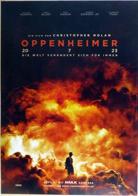 Oppenheimer - Original Kinoplakat A1 - Teasermotiv - Christopher Nolan - Filmposter