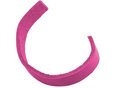 Imitat Lederband flach 10mm 1m pink