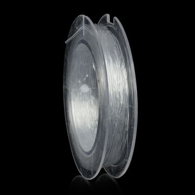 Nylon Schnur elastisch transparent 0,4mm ca.10m Auswahl 1 oder 5 Rollen