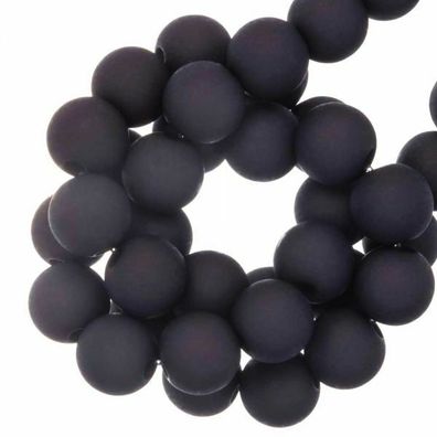 Acrylperlen dark grape matt 6mm 50 Stück Farb-Nr.56 (Gr. 6mm)