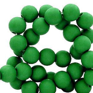 Acrylperlen grün matt 4mm Auswahl 100/600 Stück Farb-Nr.73 (Gr. 4 mm)