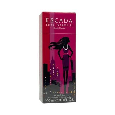 Escada Sexy Graffiti Limited Edition 100 ml Eau de Toilette Spray NEU OVP