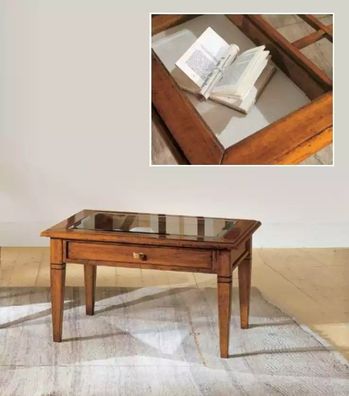 Luxus Couchtisch Holz Möbel Klassisch Tisch Beistelltisch Einrichtung Tische