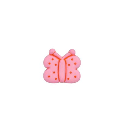 Möbelknopf Kinderzimmerknopf Schrankknopf Rosa Schmetterling Kommodenknopf