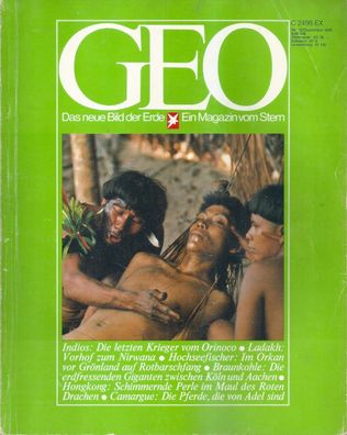 GEO 12-1976 Indios: Die letzten Krieger vom Orinoco