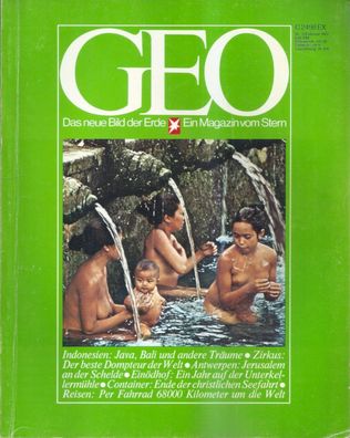 GEO 2-1977 Indonesien: Java, Bali und andere Träume