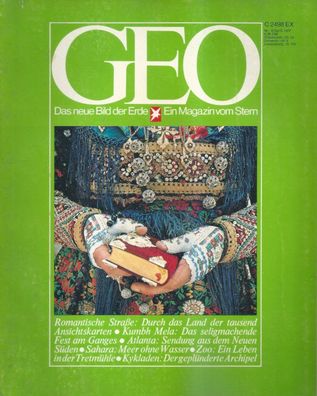 GEO 4-1977 Romantische Straße: Durch das Land der tausend Ansichtskarten