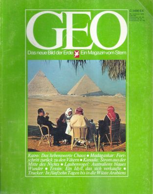 GEO 1-1979 Kairo: Das liebenswerte Chaos