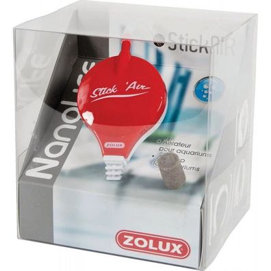 ZOLUX Nanolife Stickair areatore Rosso Luftpumpe Filterpumpe Membranpumpe