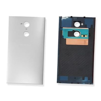 Original Sony Xperia XA2 Ultra H3213 Akkudeckel Backcover + NFC Silber Gut
