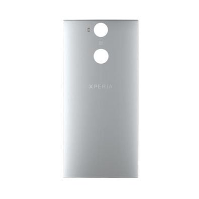 Original Sony Xperia XA2 H3223 Akkudeckel Backcover + NFC Silber Gut