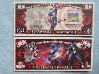 Captain America - 1 Million Dollar Souvenier Schein (CA246)