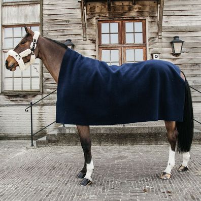 Kentucky Horsewear Fleecedecke Square Heavy 210x200 cm - Marineblau