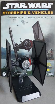 Star Wars Deagostini Fanhome FIRST ORDER TIE Fighter (SPECIAL FORCES) Issue 15 NEU