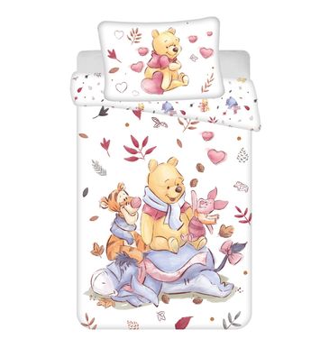 Disney Bettwäsche Winnie Pooh Babybettwäsche 100 x 135 cm