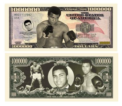 Muhammad Ali - 1 Million Dollar Souvenier Schein (MA611)