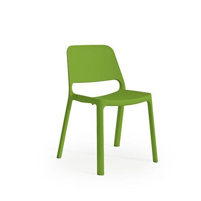 Stapelstuhl Biel Stuhl 4-Fuß Grün