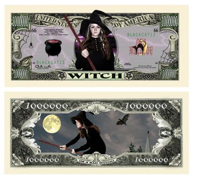 Witch 1 Million Dollar Souvenier Schein (W204)