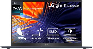 LG GRAM Superslim (2023) 15,6 ZOLL FULL HD INTEL CORE I7-1360P 16 GB RAM 1.000 GB