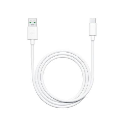 Oppo DL150 VOOC Type-C 3A USB zu USB-C Ladekabel Fast Charge Schnell - Weiss