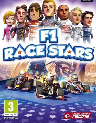 F1 Race Stars - Complete Pack (PC 2012 Nur Steam Key Download Code) Keine DVD, No CD