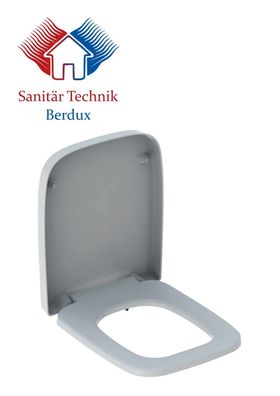 Geberit WC-Sitz RENOVA PLAN eckiges Design ohne Absenkautomatik weiß NEU & OVP