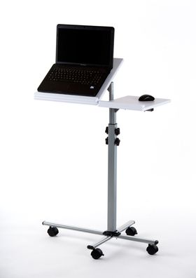 Laptop-Tisch Tom MDF und Metall Weiß