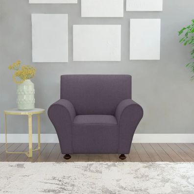 vidaXL Stretch-Sofahusse Anthrazit Polyester-Jersey