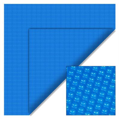 Wiltec Pool Solarfolie 5x8m 120µ PE blau Poolabdeckung Solarplane Poolheizung