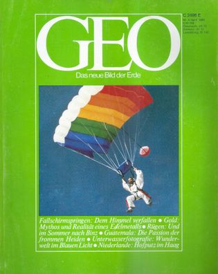 GEO 4-1980 Fallschirmspringen: Dem Himmel verfallen