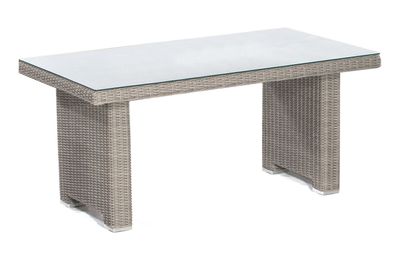 Dining-Tisch Residence Polyrattan Kunststoffgeflecht Stone-Grey