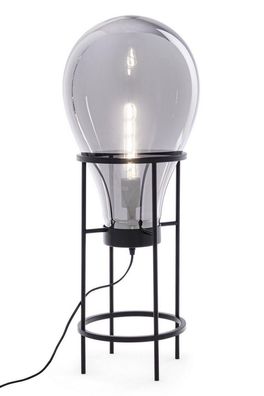 Stehlampe Shine Bulb Schwarz 30x78