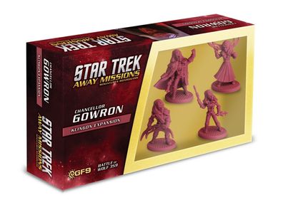 GF9STA004 - Star Trek Away Missions Klingon Chancellor Gowron