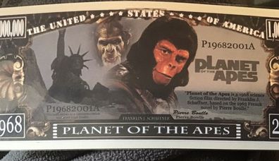 Planet of the Apes - 1 Million Dollar Souvenier Schein (PE204)